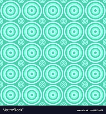 Abstract repeating circle pattern design vector image