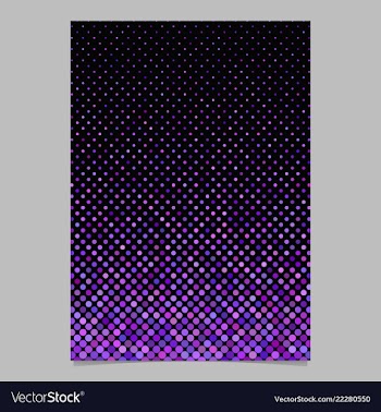 Abstract repeating circle pattern page background vector image