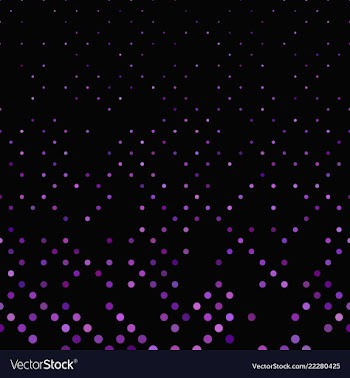 Abstract repeating circle pattern - snowfall vector image