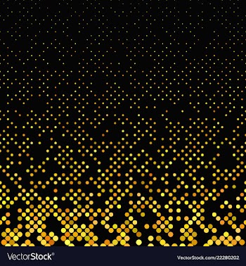 Abstract repeating circle pattern - winter vector image
