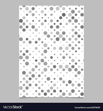 Abstract repeating dot pattern brochure background vector image