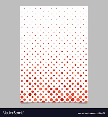 Abstract repeating dot pattern brochure background vector image
