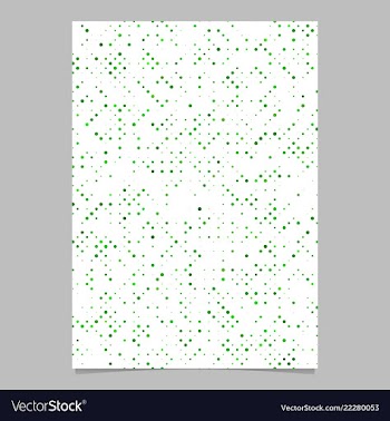 Abstract repeating dot pattern brochure template vector image
