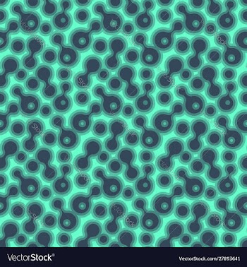 Abstract repeating drops spotty seamless pattern vector image
