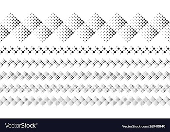 Abstract repeating geometric circle pattern page vector image