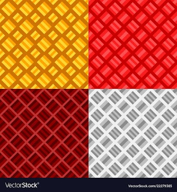 Abstract repeating square pattern background set vector image