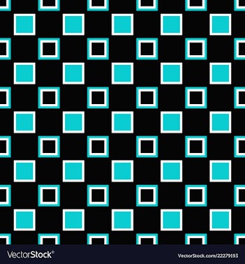 Abstract repeating square pattern background vector image
