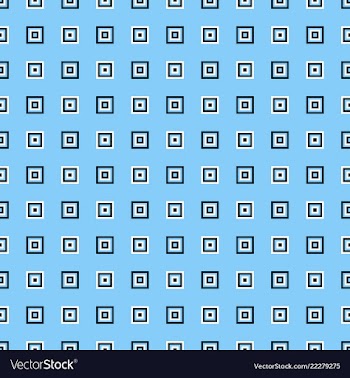Abstract repeating square pattern design vector image
