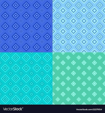 Abstract repeating square pattern design vector image