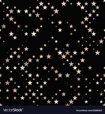 Abstract repeating star pattern - background vector image