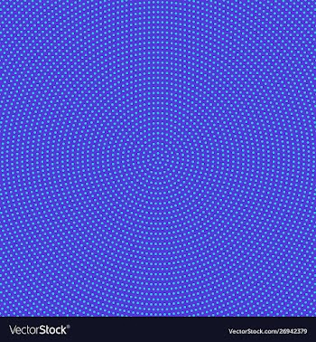Abstract retro halftone circular dot pattern vector image