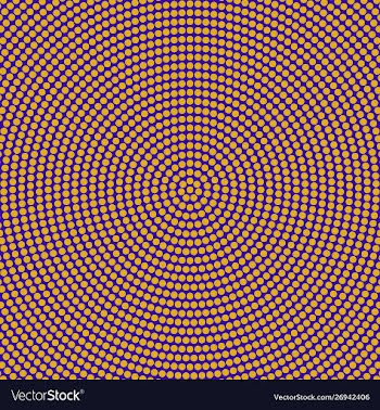 Abstract retro round circle pattern background vector image