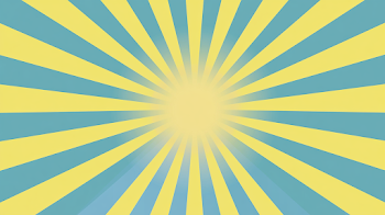 Abstract Retro Sunburst Background