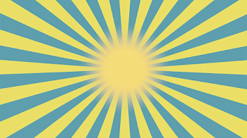 Abstract Retro Sunburst Background