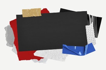 Abstract ripped paper frame background | Free PSD - rawpixel