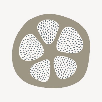 Abstract round shape collage element, | Free Vector - rawpixel