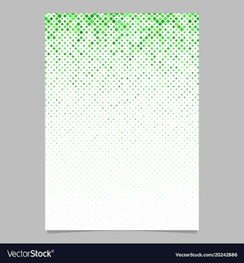 Abstract rounded square mosaic pattern flyer vector image