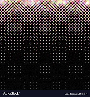 Abstract rounded square pattern background from vector image