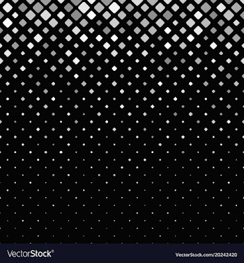Abstract rounded square pattern - tiled mosaic vector image