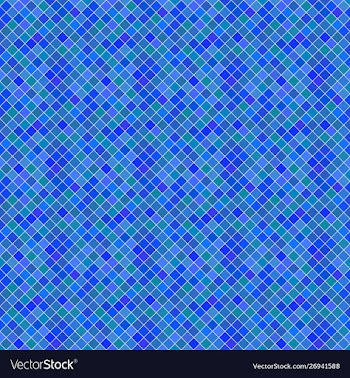 Abstract royal blue diagonal square pattern vector image