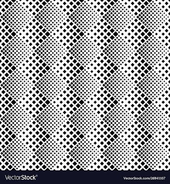 Abstract seamless black and white diagonal square vector image
