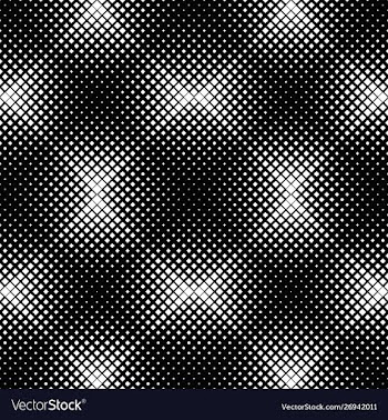 Abstract seamless black and white square pattern vector image