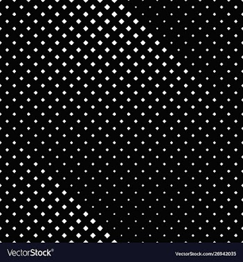 Abstract seamless black and white square pattern vector image