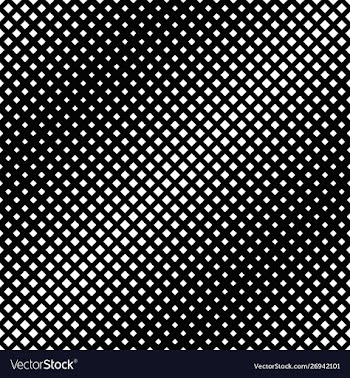 Abstract seamless black and white square pattern vector image