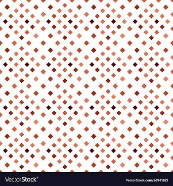 Abstract seamless brown square pattern background vector image