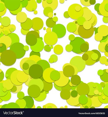 Abstract seamless circle background pattern vector image
