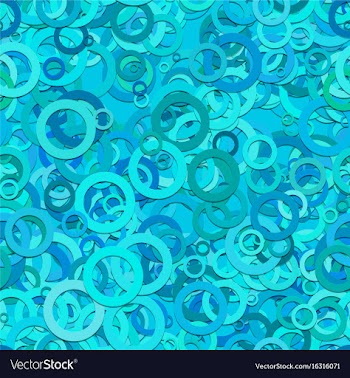 Abstract seamless circle pattern background vector image