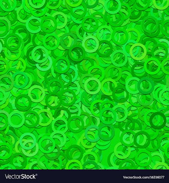 Abstract seamless circle pattern background vector image