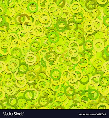 Abstract seamless circle pattern background vector image