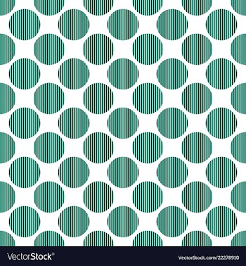 Abstract seamless circle pattern background vector image