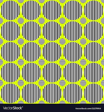 Abstract seamless circle pattern background vector image