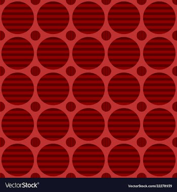 Abstract seamless circle pattern background vector image