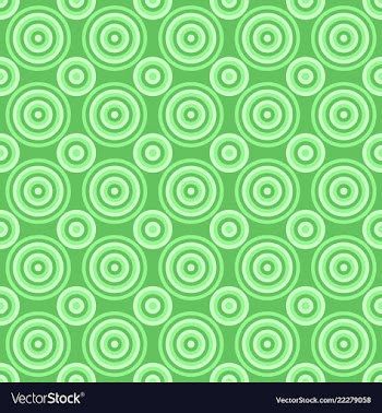 Abstract seamless circle pattern background vector image