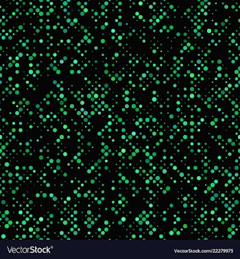Abstract seamless circle pattern background vector image