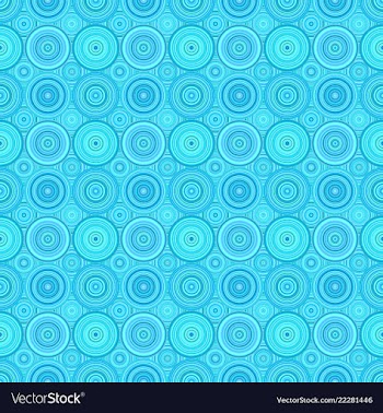 Abstract seamless circle pattern background vector image