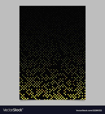 Abstract seamless circle pattern flyer background vector image