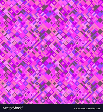 Abstract seamless colorful mosaic pattern vector image