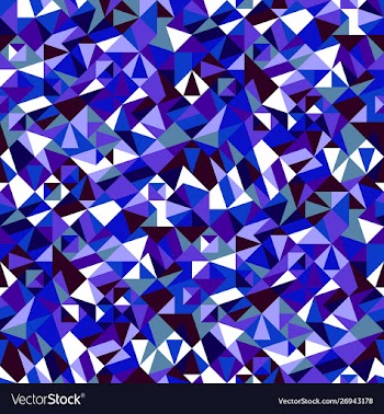 Abstract seamless colorful triangle tile pattern vector image