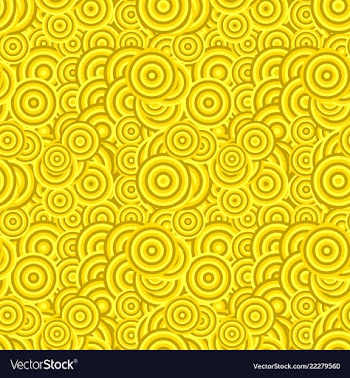 Abstract seamless concentric circle pattern vector image