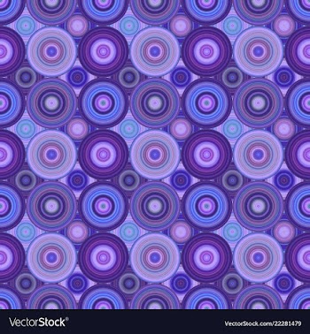 Abstract seamless concentric circle pattern vector image
