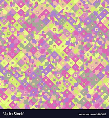 Abstract seamless diagonal curved shape pattern vector image