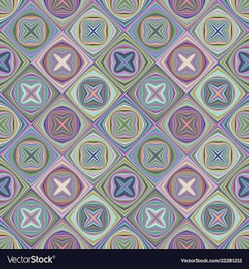 Abstract seamless diagonal mosaic pattern vector image