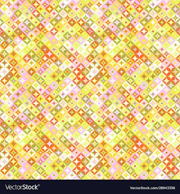 Abstract seamless diagonal mosaic pattern vector image