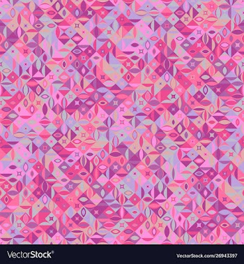 Abstract seamless diagonal mosaic pattern vector image
