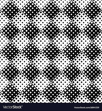 Abstract seamless diagonal rounded square pattern vector image