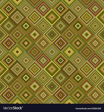 Abstract seamless diagonal square pattern vector image